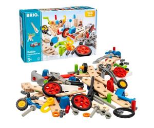 BRIO Builder - 34587 - Coffret Evolution Builder - 136 pièces - Jeu de construction STEM - Sans pile - Créations libres ou guidées - Pour garcons et filles dès 3 ans