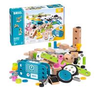 BRIO Builder - 34591 - Coffret Builder et Moteur - 120 pièces - Jeu de construction STEM -Créations libres ou guidées - Pour garcons et filles à partir de 3 ans