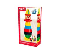 BRIO Clown Blocs de Construction en Bois Jouet 30120 9 Pièces Multicolore...