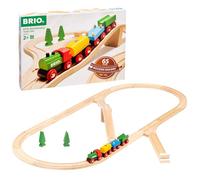BRIO Ensemble de Train 36036 en Bois pour 65 Ans d'anniversaire du Chemin de Fer