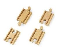 BRIO - Mini Rails Droits - Mixtes 54Mm Beige G