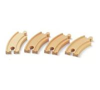 Brio Petits rails courbes 90 mm Beige G