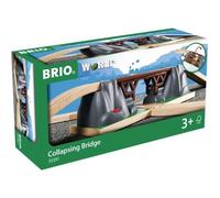 BRIO World - 33391 - Pont catastrophe - Accessoire pour circuit de train en bois - Action de jeu sans pile - Le pont s'écroule - Jouet mixte à partir de 3 ans
