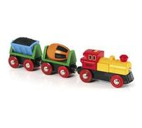 Brio World - 33319 - Train de Marchandises avec Lumière - Train électrique avec