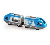 Brio Train de voyageurs à pile Bleu G