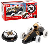 BRIO Voiture de course noir/or BRIO 63044300 - pour les enfants à partir de 2 ans, télécommande, habileté et capacité de contrôle