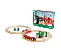 Brio World - 33028 Classic Figure 8 Set - 22 pices Train en bois avec accessoires et pistes | Amliore la crativit | Jouets compatibles | FSC