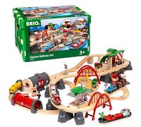 Brio Circuit de chemin de fer Deluxe BRIO World – Ravensburger – 87 pièces – Dès 3 ans