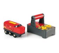 Brio Train express radiocommandé 33213 – Électrique, son et lumière, pour circuit en bois