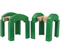 BRIO World - 33253 - Supports de Pont Empilables - Accessoire pour circuit de train en bois - Jouet pour garçons et filles à partir de 3 ans