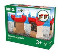 Brio 33254 Supports de pont decores Rouge G