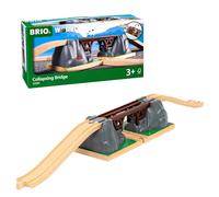 BRIO World - 33391 - Pont catastrophe - Accessoire pour circuit de train en bois - Action de jeu sans pile - Le pont s'écroule - Jouet mixte à partir de 3 ans