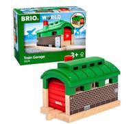 Brio World - 33574 - Tunnel Garage - Accessoire pour circuit de train en bois - Action de jeu sans pile - Jouet pour garçons et filles à partir de 3 ans