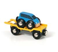 BRIO World Wagon Transport de Voiture avec Rampe - Ravensburger - Mixte dès 3 ans