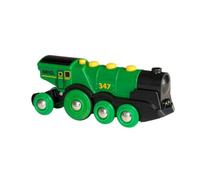 Brio World - 33593 - Locomotive Verte puissante a Piles