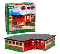 BRIO World - 33736 - Grande gare de triage - Accessoire pour circuit de train en bois - Action de jeu sans pile - Jouet pour garçons et filles dès 3 ans