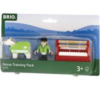 BRIO World 33795 - Pferde-Parcours, 7-teilig, Ferme Animaux