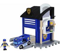BRIO World - 33813 Poste de police avec véhicule d'intervention