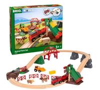 BRIO Circuit De La Ferme Et Locomotive À Pile, Train