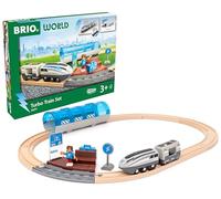 BRIO World - 36011 Circuit Locomotive à Piles Super Rapide | Circuit de Train pour Les Enfants à partir de 3 Ans