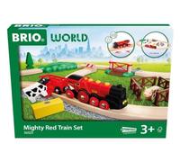 Brio World - 36029 Rote Lola Farm Set - Set de Train pour Enfants à partir de 3 Ans