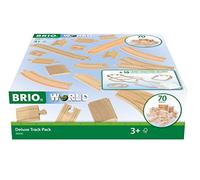 BRIO® Rails pour circuit de train Deluxe bois 36030
