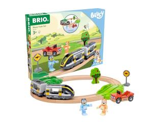 BRIO World - 36147 Bluey - Train de Voyage - Jouet ferroviaire pour Filles et garçons à partir de 3 Ans - Cadeau Magique pour Les Amis de Bluey et Bingo