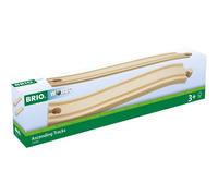 BRIO World Ascending Wooden Train Track for Kids Age 3 Years Up - Compatible wit