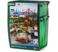 Brio Circuit de train en bois World Circuit Le Monde Extraordinaire 106 pièces Ravensburger Dès 3 ans