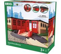 Brio World Grande Gare de Triage - Accessoire pour circuit de train en bois - Ravensburger - Mixte dès 3 ans - 33736