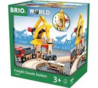 Brio World Grue de Chargement de Marchandises - Accessoire pour circuit de train en bois - Ravensburger - Mixte des 3 ans - 33280