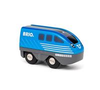 BRIO World - Locomotive à rétrofriction | Accessoire pour circuit de train en bois - Avec connexions aimantées - Jouet pour garçons et filles dès 3 ans