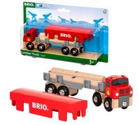 BRIO World Lumber Truck Toy Vehicle for Kids Age 3 Years Up