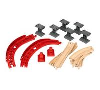 BRIO World Pack de rails Montagne et Vallée, Train