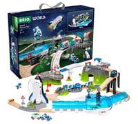 BRIO World - Space Deluxe Train Set, Jeu véhicule