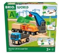 BRIO World - 36028 Circuit de démarrage Transport de Fret - Pack A | Circuit de Train pour Les Enfants à partir de 3 Ans