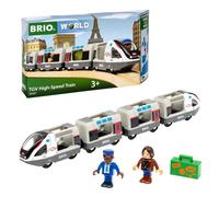 BRIO World TGV inOui French Toy Train and Carriages for Kids Age 3 Years Up - Wo