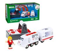 Brio World, 33510, Train de Voyageur radiocommandé, Train électrique idéal pour Circuit de Trains en Bois, Jouet Enfant à partir de 3 Ans