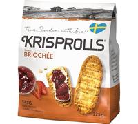 BRIOCHES 225G, KRISPROLLS, LOT DE 4