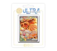 Briochien ex 169/142 Alternative Pokémon Gallery Secrète - Myboost X Écarlate et Violet 7 Couronne Stellaire - Coffret de 10 Cartes Pokémon Françaises