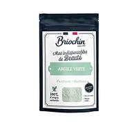 Briochin depuis 1919-Argile Verte 100% d'Origine Naturelle 200 g -Soin corps,visage et cheveux -Purifiante et Matifiante -Indispensable Beauté -Riche en oligo-éléments -Absorbe l’excès de sébum -DIY