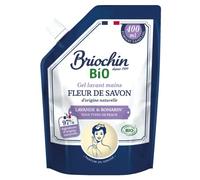Briochin depuis 1919 - Recharge Fleur de Savon Gel Lavant Mains Lavande & Romarin 400 ml Idéal pour tous types de peaux Certifié Bio Cosmos Organic Fabrication française
