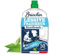 BRIOCHIN Lessive liquide bicarbonate, Brise Végétale, 50 lavages