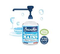 BRIOCHIN - Liquide Vaisselle Dégraissant Puissant, Parfum Algue Marine et Savon Noir (500 ml) - Le Lot De 3