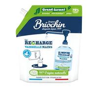 Jacques Briochin Recharge liquide vaisselle mains Savon noir & algues marines Ecocert 900 ml