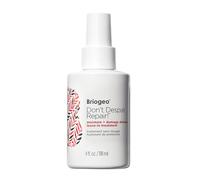 Briogeo Don't Despair Repair Moisture + Damage Defense Traitement sans rinçage, scelle les pointes fourchues et répare les cheveux secs et abîmés, végétaliens, sans phtalates et sans paraben - 118 ml