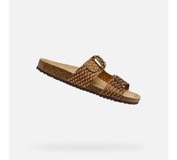 Geox Brionia L Sandals Marron,Doré EU 38 Femme