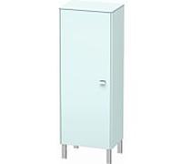 Brioso cabinet Duravit Individuel 91-133cm BR1341L1009, Lichtblau Matt / chrome, porte gauche