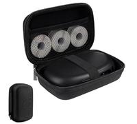 BRIOTA Étui pour imprimante d'étiquettes compatible avec étiqueteuse Phomemo D30/D110/D11/D101, étui de transport rigide imperméable Oxford avec poche en maille pour toute mini imprimante d'étiquettes