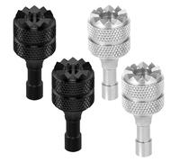 BRIOTA Lot de 4 joysticks de contrôle de drone en alliage d'aluminium compatibles avec DJI Mini 3/Mini 3 Pro/Mini 4 Pro/Air 3/Mavic 3 Pro, accessoires de rechange amovibles